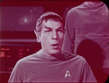Star Trek TOS 35mm Film Clip The Cage SPOCK on Bridge Leonard Nimoy 1.0.253