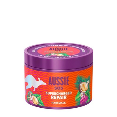 SOS Supercharged Repair Hair Mask 500ml für trockenes und geschädigtes Haar. Hilft