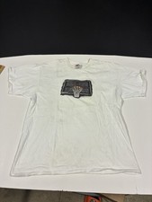 Vintage 90s Made In The USA White Nike Basketball In Ball We Trust TShirt Size L