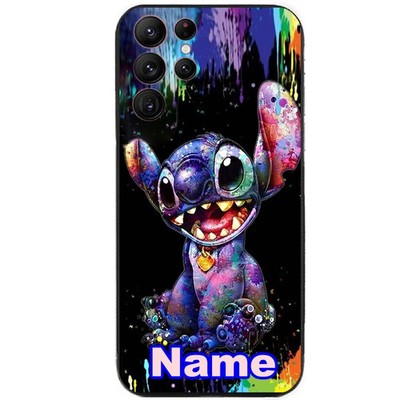 1X Stich Personalisierter Name TPU Handy Hülle für Samsung Nokia Honor ZTE