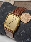 Vintage SEIKO 7800-5239 Gold Tone Mens Formal Quartz Watch