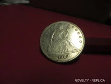 USA REPLICA COIN SEATED DOLLAR 1963cc
