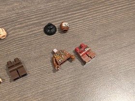 8 LEGO Minifigures Disney's The Lone Ranger Tonto Barret Pocahontas Prince John