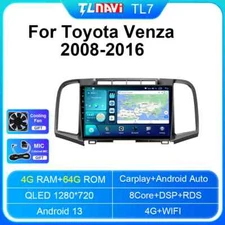 For Toyota Venza Car Radio Stereo Android Multimedia Video Player GPS Navigation