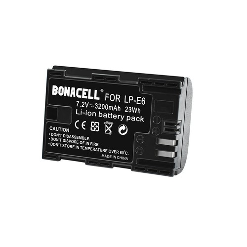 2x 3200mAh LP-E6 Battery for Canon EOS 5D Mark II III 6D 7D 60D 70D 80D Camera - Picture 10 of 10