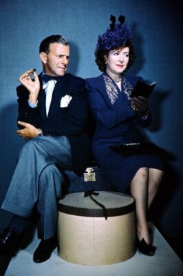 George Burns and Grace Allen 11x17inch (28x43cm) Mini Poster