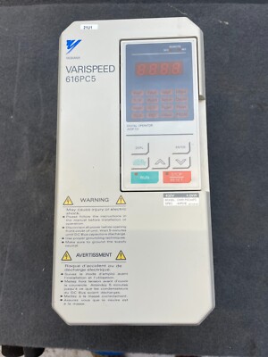Yaskawa  VARISPEED 616pc5 CIMR-P5C44P0 Variable Speed Drive 380-460 LT203-3