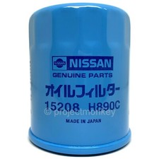 OEM Nissan 15208-H890C Oil Filter Skyline R32 R33 R34 240SX 300ZX Fairlady Z Z32