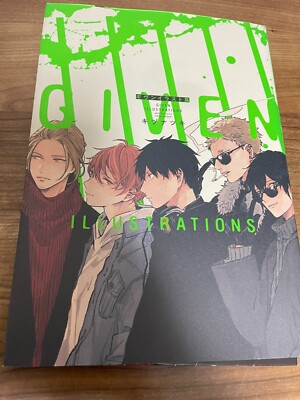 Given Illustrations Artbook by Natsuki Kizu Boys Love Anime Manga Japan