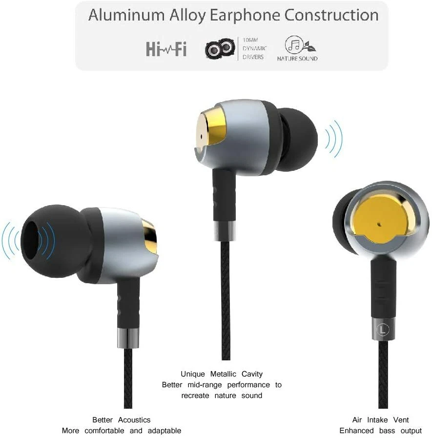 Noise Isolating in-ear Earphones EP-630 Series Fit iPhone, iPad, iPod, Samsung  - Image 2 of 4