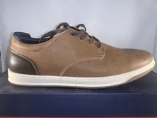 Chaps Men's Matt Derby Lace-Up Casual Dress Shoes Comfort Foam Tan Size 10.5