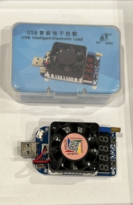 HD25 4A/25W 5A/35W Electronic Load Tester USB QC2.0/3.0 Adjustable Current