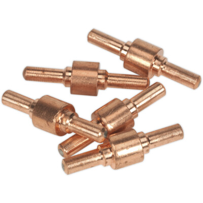5er Pack kurze Low Power Elektrode - geeignet für YS06185 Plasmaschneider Wechselrichter