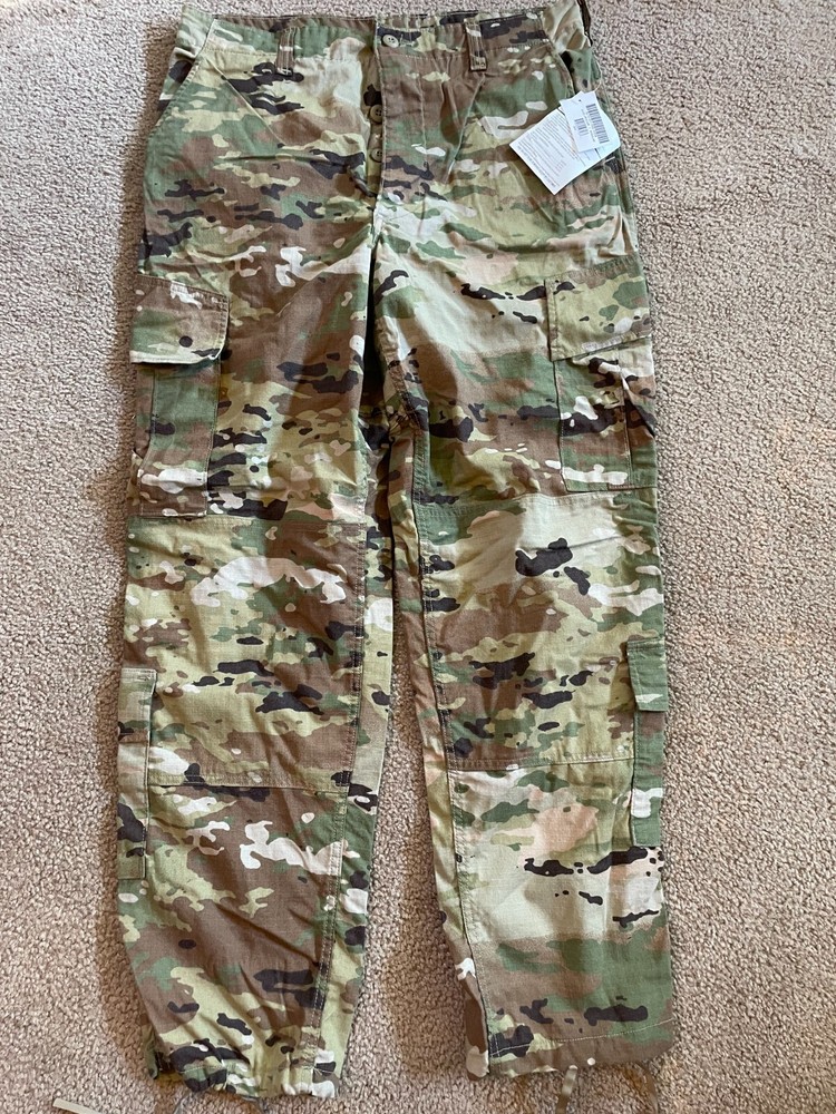 OCP Camo Combat Pants Uniform Trouser Unisex Flame Resistant Medium Regular