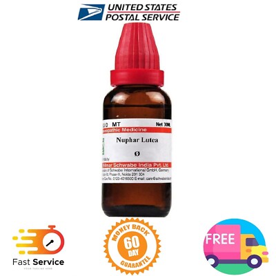 Willmar Schwabe Homeopathy Nuphar Lutea Mother Tincture Q (30 ML)