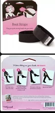 Hollywood Fashion Secrets Boot Straps 1 Pair ~ One Size Fits Most ~ NEW ~