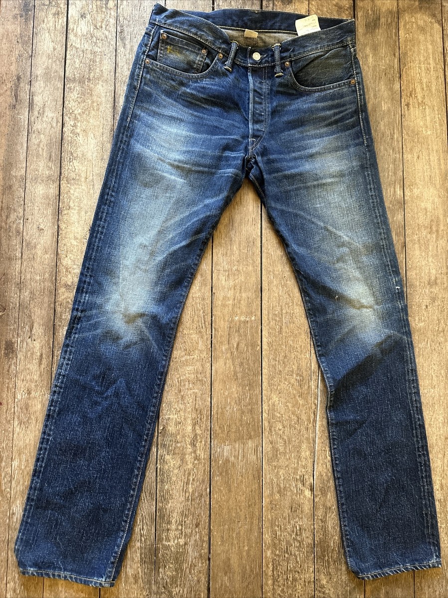 722 RRL Double RL Men's Jeans low straight Mitsui Milwaukee