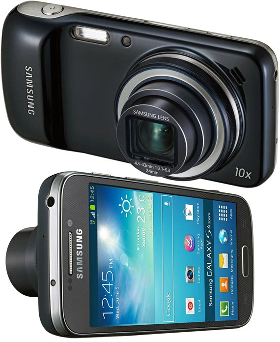Samsung Galaxy S4 zoom C1010 SM-C101 4.3" HSDPA WI-FI Android 16MP Camera Phone - Image 2 of 4