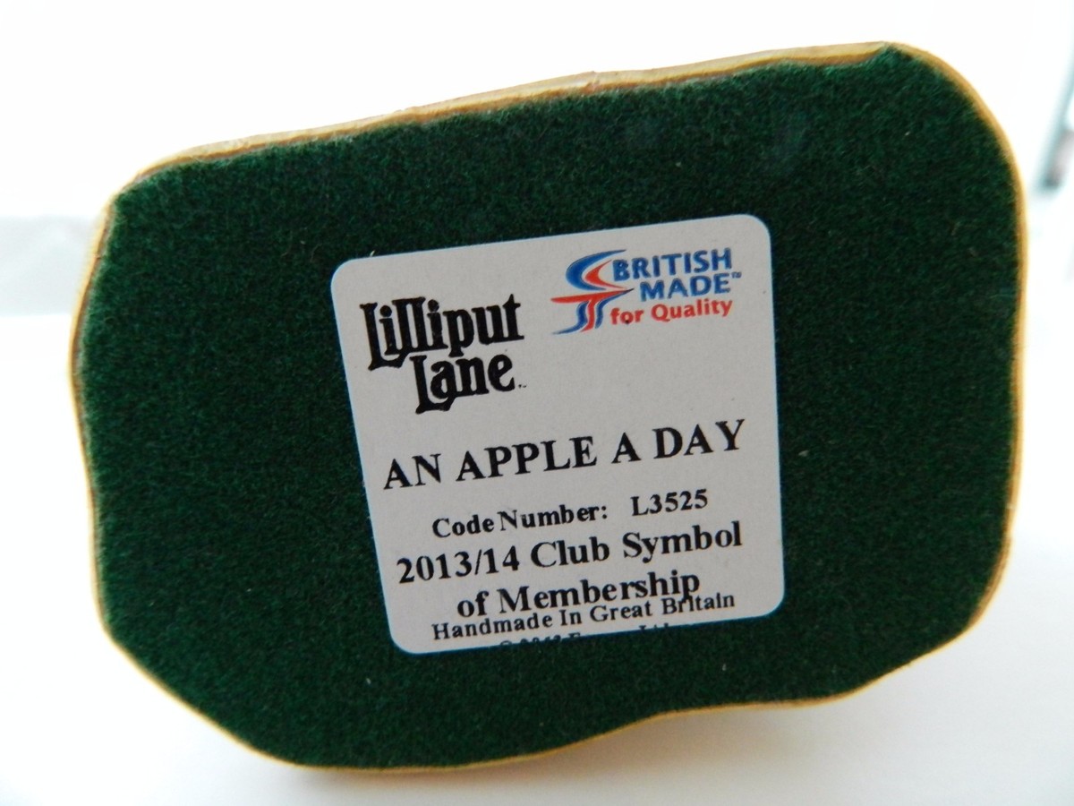 Lilliput Lane L3525 An Apple a Day | eBay