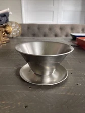 Stainless Serving Bowl, Dip, Gravy,  Candy, Trinkets Dish