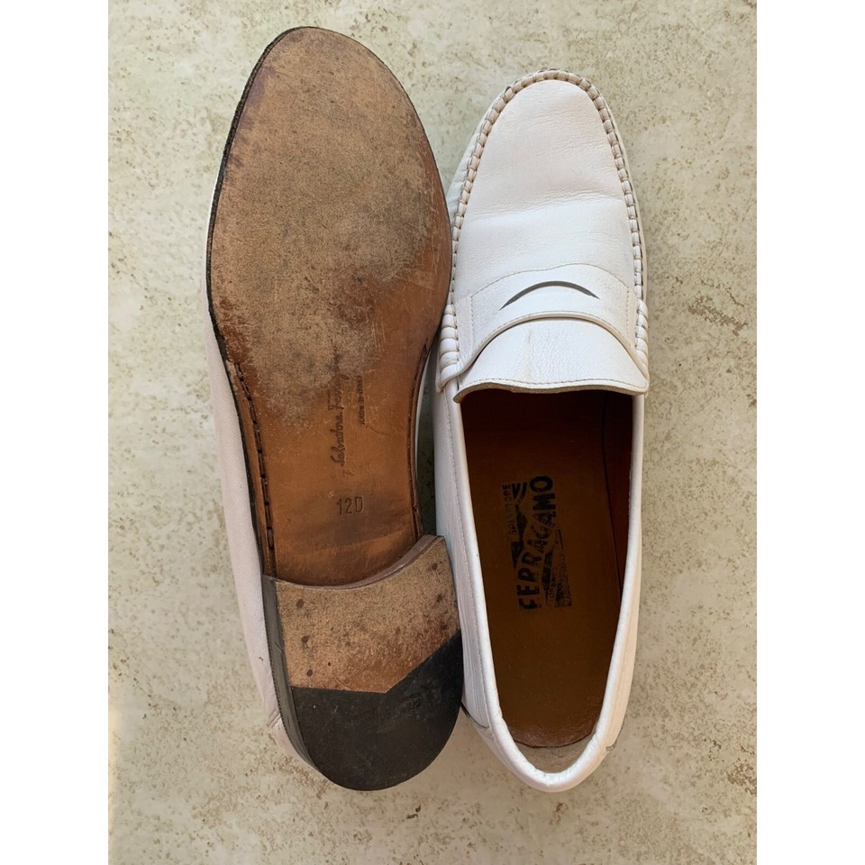 Salvatore Ferragamo Men's Leather Loafers Size 12D eBay