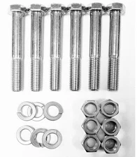 Grade 2 Shear Bolt / Shear Pin Kit Set of 6 Best Price! FREE SHIPPING