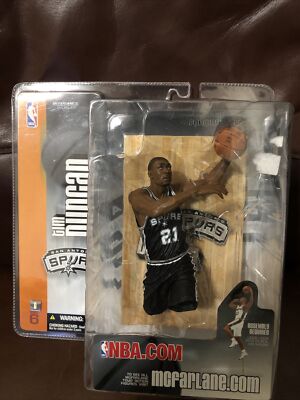 TIM DUNCAN 2 McFarlane's Sportspicks NBA Series 6 Spurs VARIANT