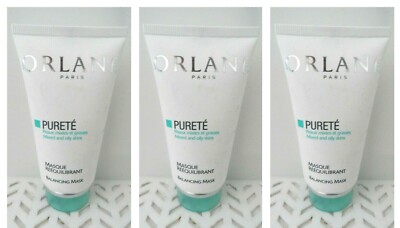 3 Orlane PURETE BALANCING MASK Mixed & Oily Skins 2.5 oz Each NO BOX