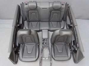 Original Audi A5 8T Sportback Facelift Sitze Sitzausstattung Leder schwarz