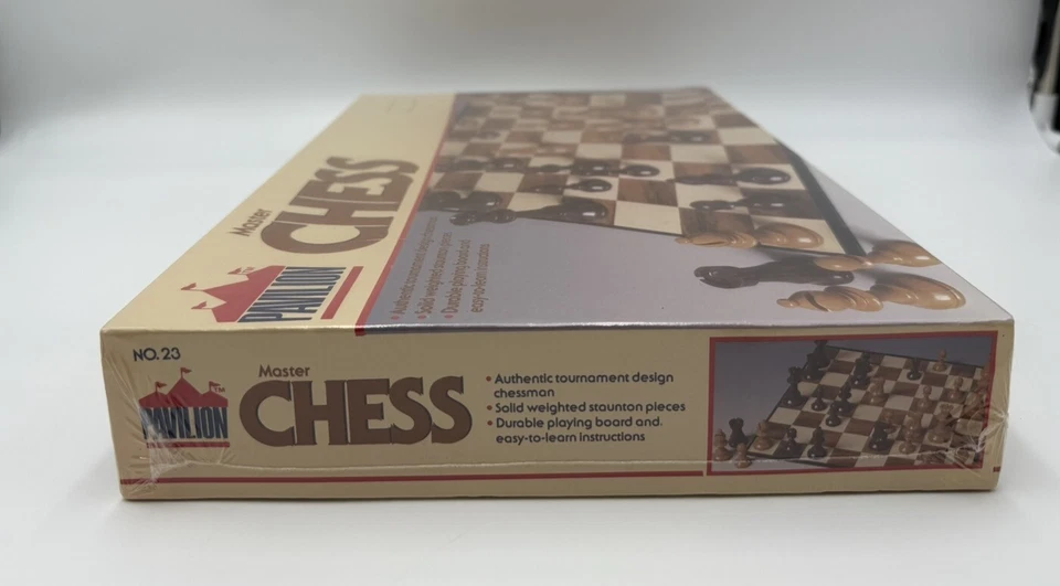 Vintage 1991 Master Chess By Pavilion #23 ~ New/Sealed - Image 3 of 4