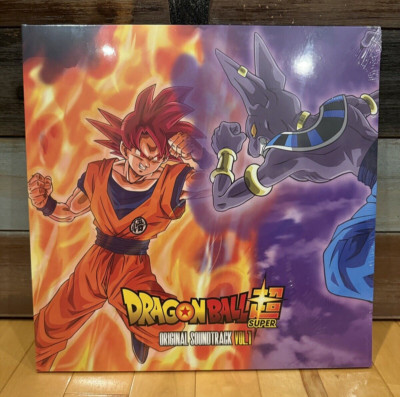 New Dragon Ball Z Super Original Soundtrack Volume 1 2 LP Vinyl