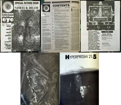 SCIENCE FICTION Eye 1988 V1#3 KATHE KOJA Samuel R Delany Cyberpunk Lupoff nice!!