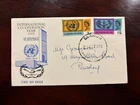 United Kingdom 1965 - 20 years United Nations FDC stamps set Glasgow