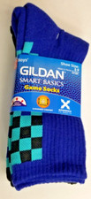 Boys Smart Game Socks Arch Support Cushioned Comfort Shoe Size 3-9 NEW 2 Pair