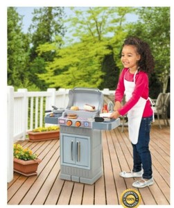 little tikes cook n grow bbq grill