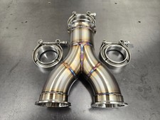 2-1 Vband Merge Collector 2.5 To 3 .065 304 Stainless Tig Welded Turbo Exhaust