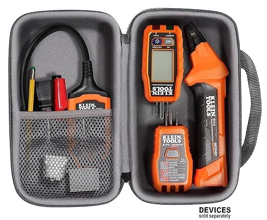Circuit Breaker Finder Integrated GFCI Outlet Tester Receptacle Klein Tools case