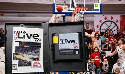 NBA Live 96 (Sega Genesis, 1995) Complete CIB