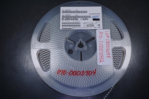 Lot of 15 ECJ-2FB1E475M Panasonic Ceramic Capacitor 4.7uF 20% 25V 0805 X5R NOS - 第 2/2 張圖片