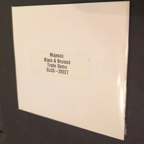 Promo-Only PlayStation 2 Black & Bruised Trade Demo 2003 Majesco PS2 SEALED RARE