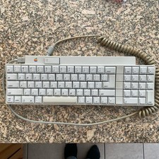 Apple IIgs Keyboard - Apple IIgs 658-4081 ORANGE ALPS w/ ADB Cable WORKS