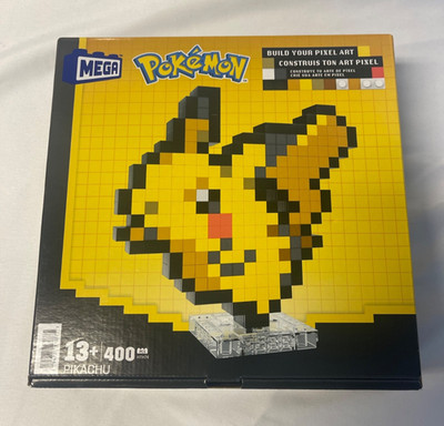 MEGA Pokemon Pikachu Pixel Art - New in Box / Factory Sealed