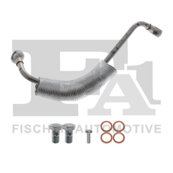 Fa1 ÖLleitung Lader 611-806Z FüR VW Tiguan Touran 1T1 1T2 Passat B7 362 Jetta 3-image