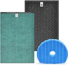 Filter Set Compatible With Sharp Kc-850u Kc-c100u Air Purifier Filter Set Compatible With Sharp Kc-850u Kc-c100u Air Purifier