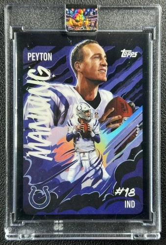 2025 Topps Chrome Peyton Manning Base (RAW)