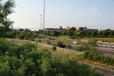 Photo A2 The M60 at Junction 21 Failsworth There are still traditional m c2013