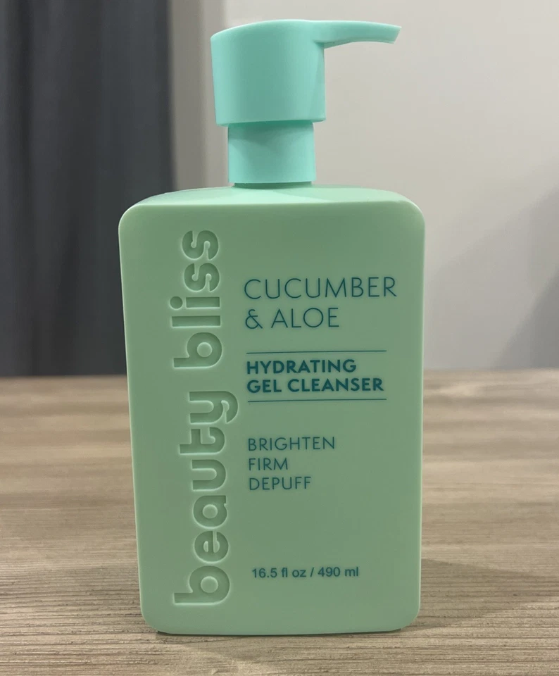 Beauty Bliss 黄瓜和芦荟保湿洁面乳 16.5 液量盎司 — 第 2/4 张图片