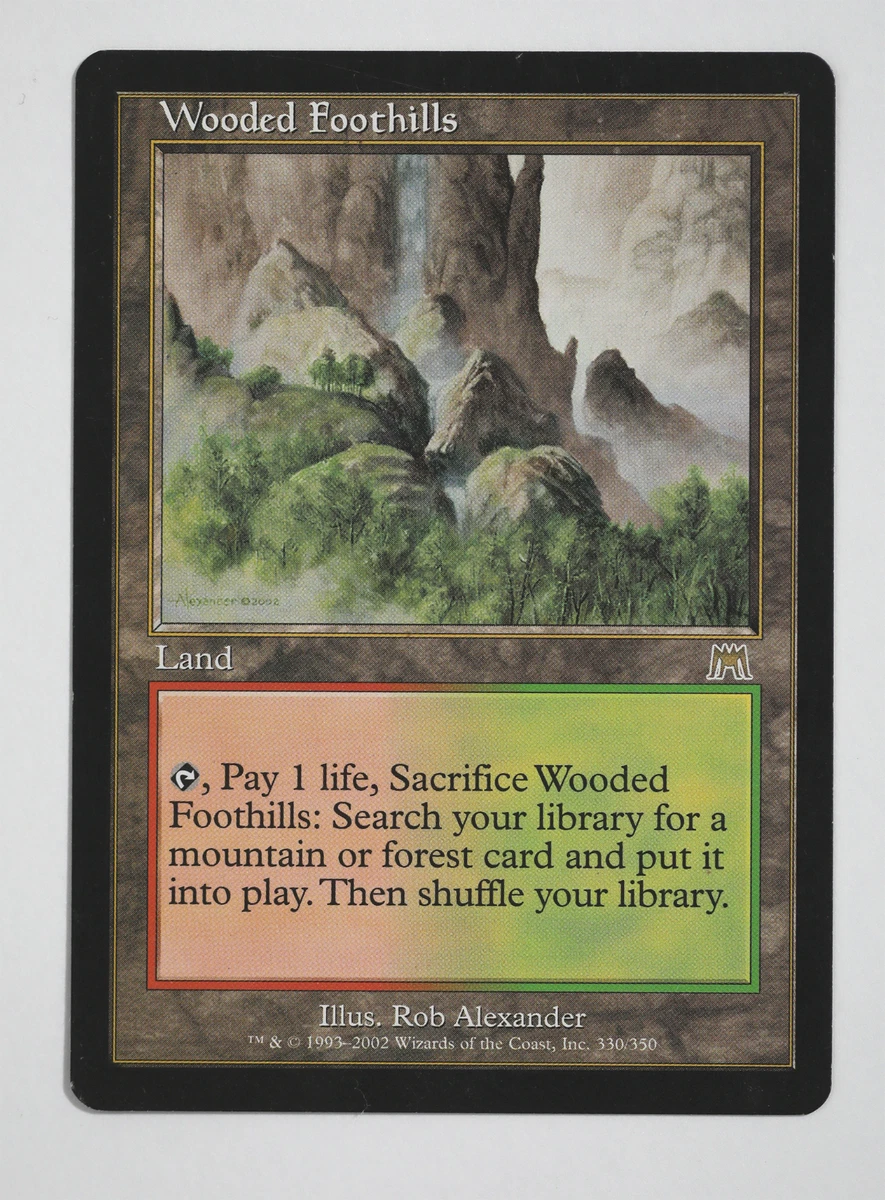 Wooded Foothills Magic: The Gathering Trading Card Games