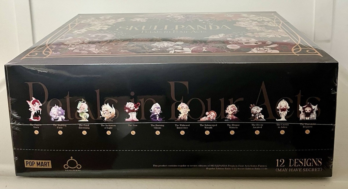 POPMART SKULLPANDA Petals in Four Acts Series Set (12 Blind Boxes