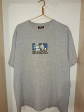 Vintage World Industries Hook Ups Made In USA Tee Shirt Gray Size XL Skate 90s